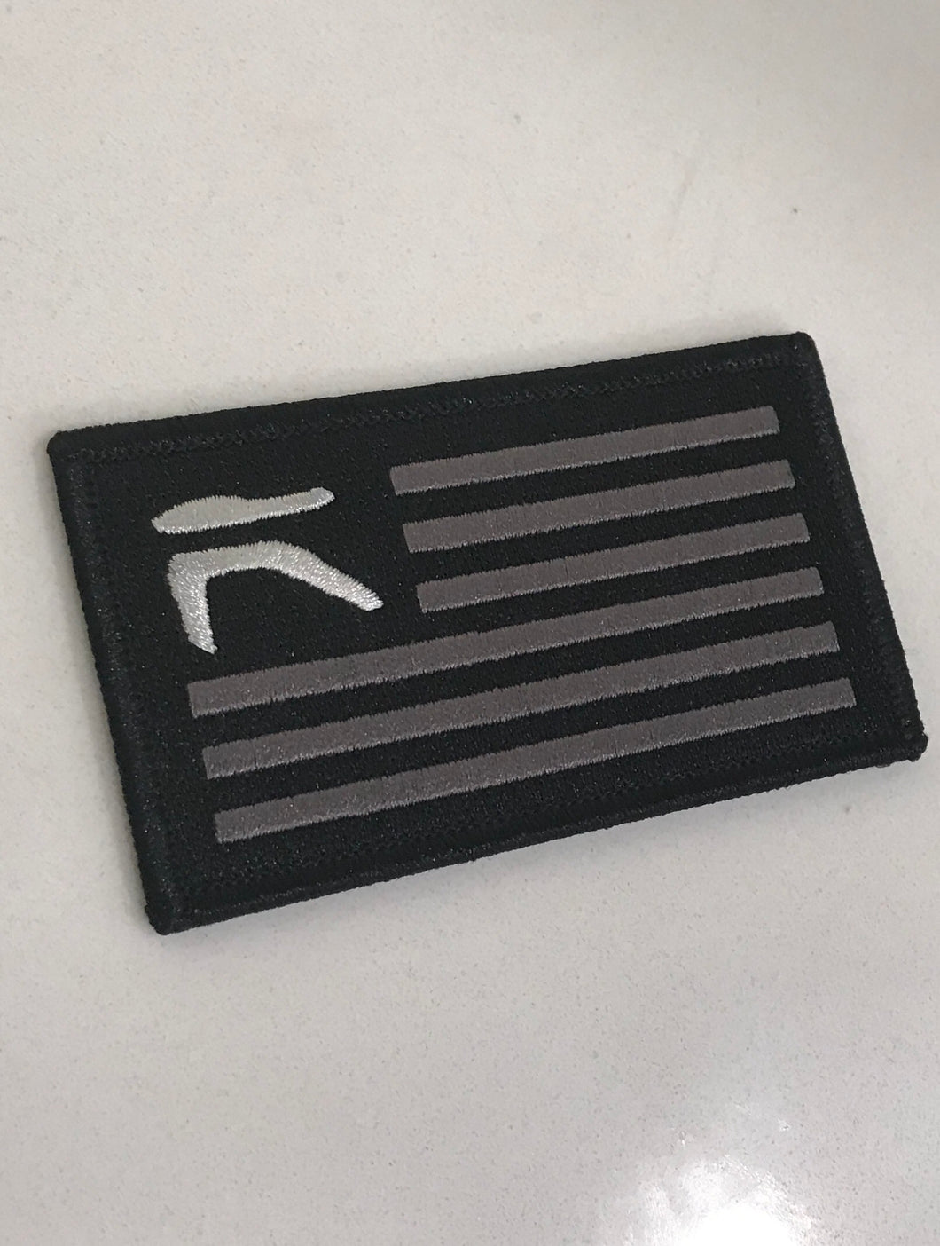 Grey and Black Team Ronin Flag Patch